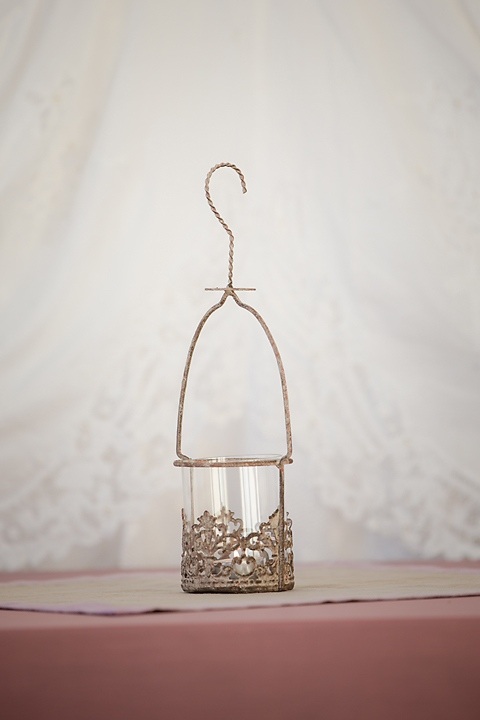 Hanging Votive with Glass Insert